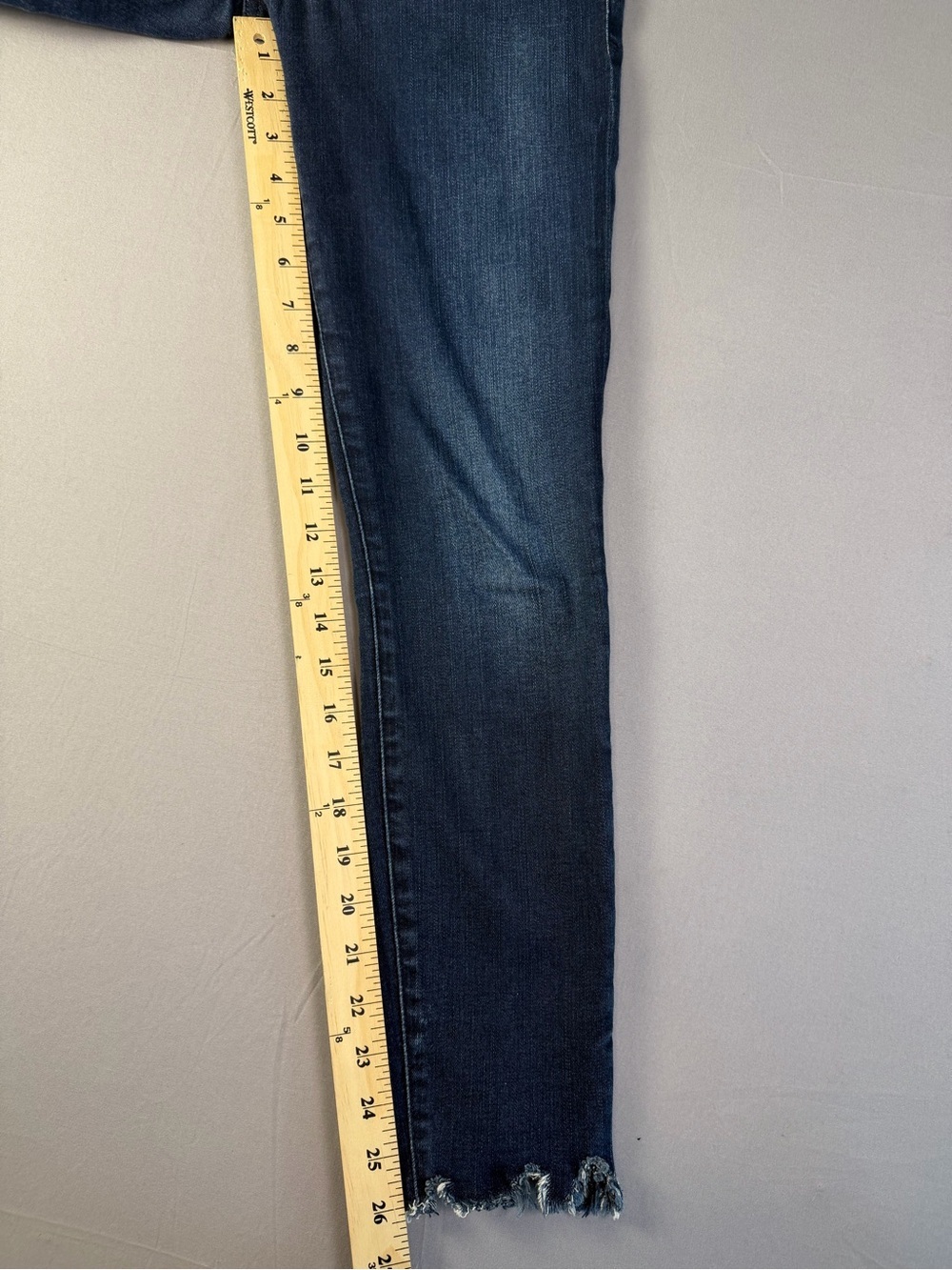 Frame Denim Women's Dark Blue High-Rise Le Skinny De Jeanne Jeans Size 26 - Picture 6 of 10